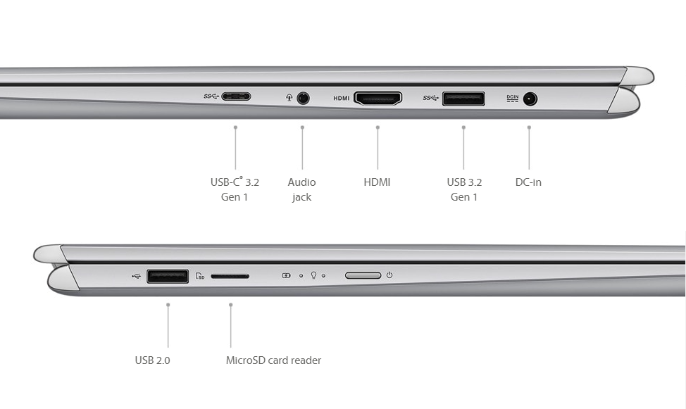 Laptop Asus ZenBook Flip 15 Q508UG Ryzen 7 5700U RAM 8GB SSD 256GB NVIDIA MX450 14-inch FHD Touch Windows 11
