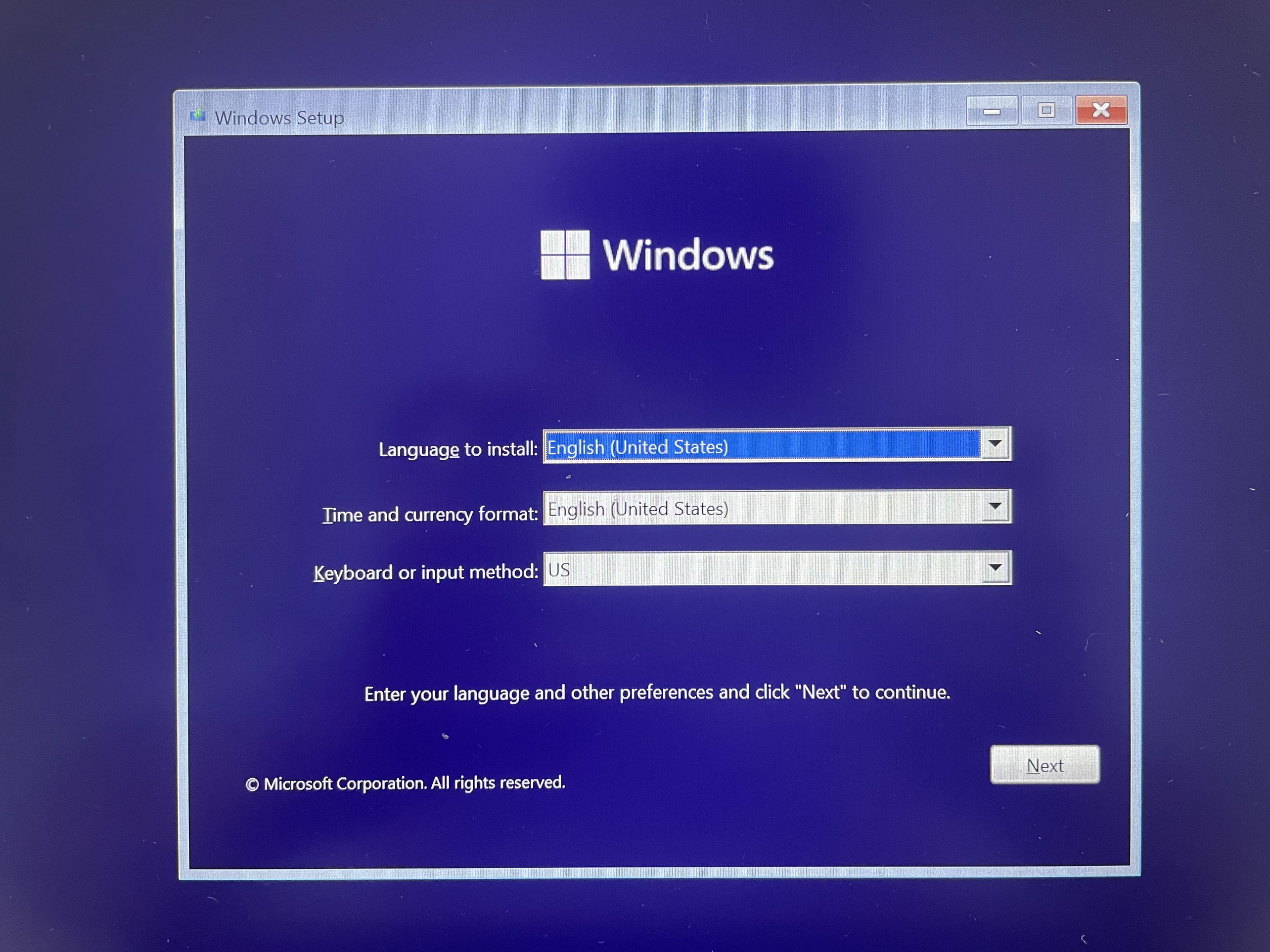 Hướng dẫn cài đặt Windows đơn giản