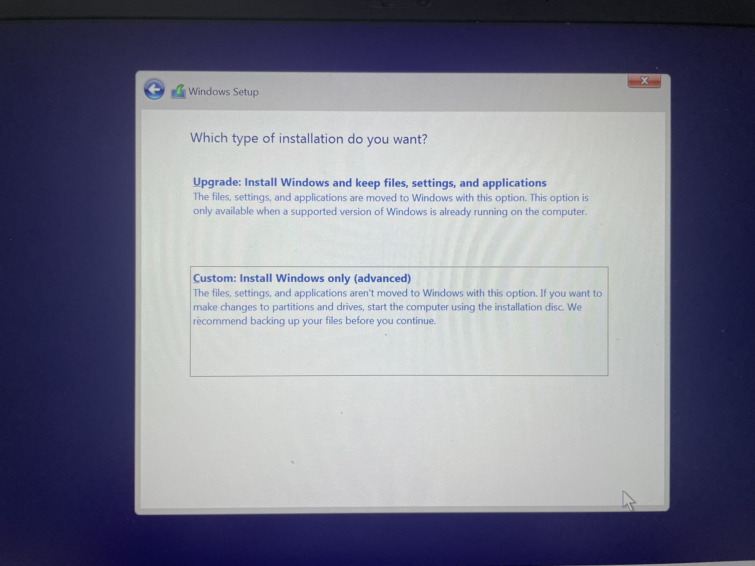 Hướng dẫn cài đặt Windows đơn giản