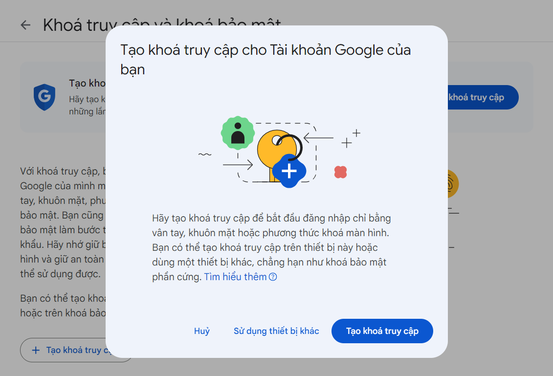 Hướng Dẫn Dùng iPhone Làm Khóa Bảo Mật Cho Tài Khoản Google và Facebook