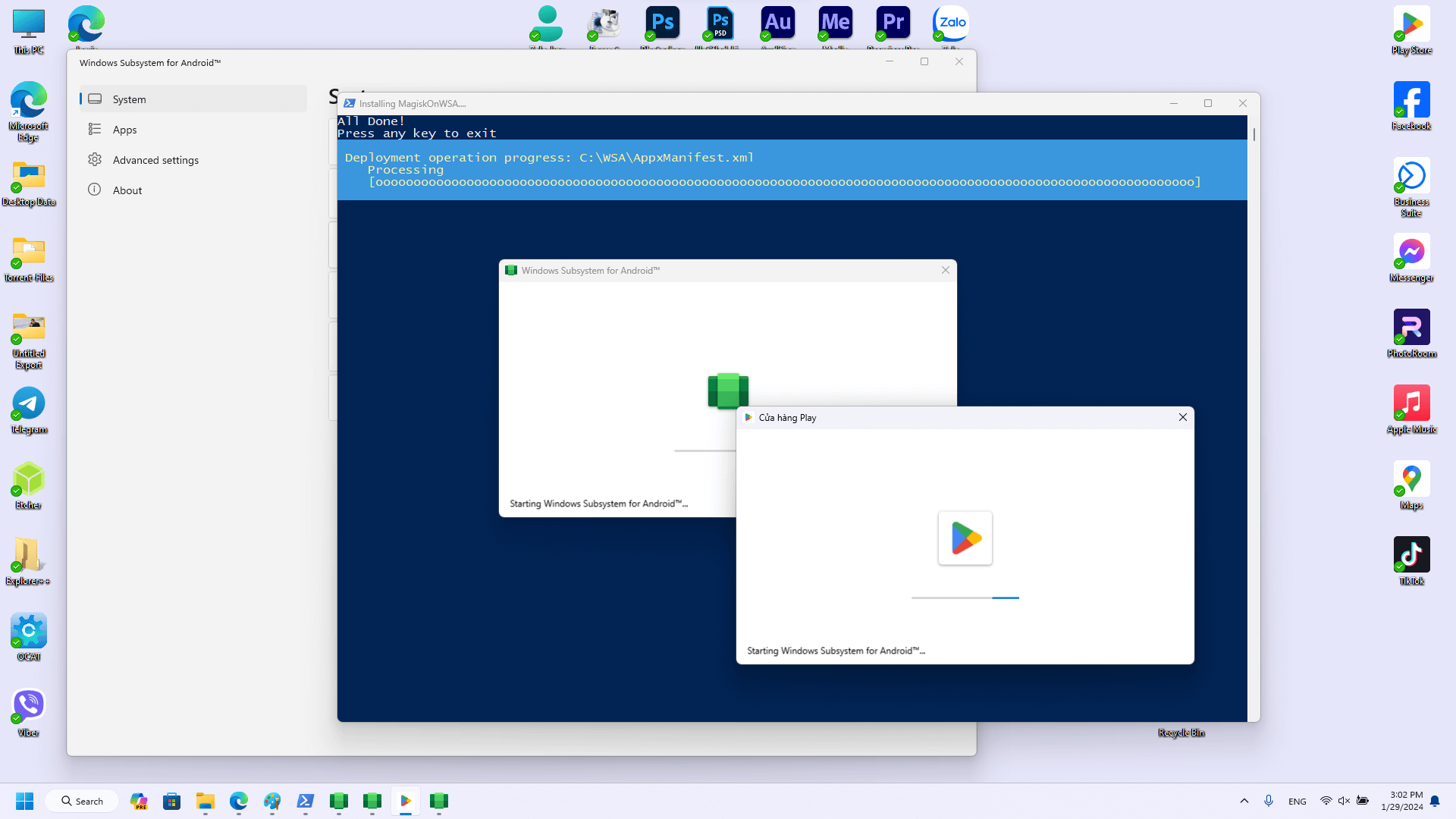 Cách sử dụng ứng dụng Android trực tiếp trên Windows