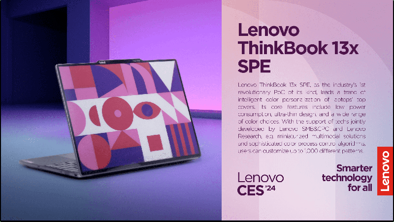 Lenovo CES 2024 có gì nổi bật