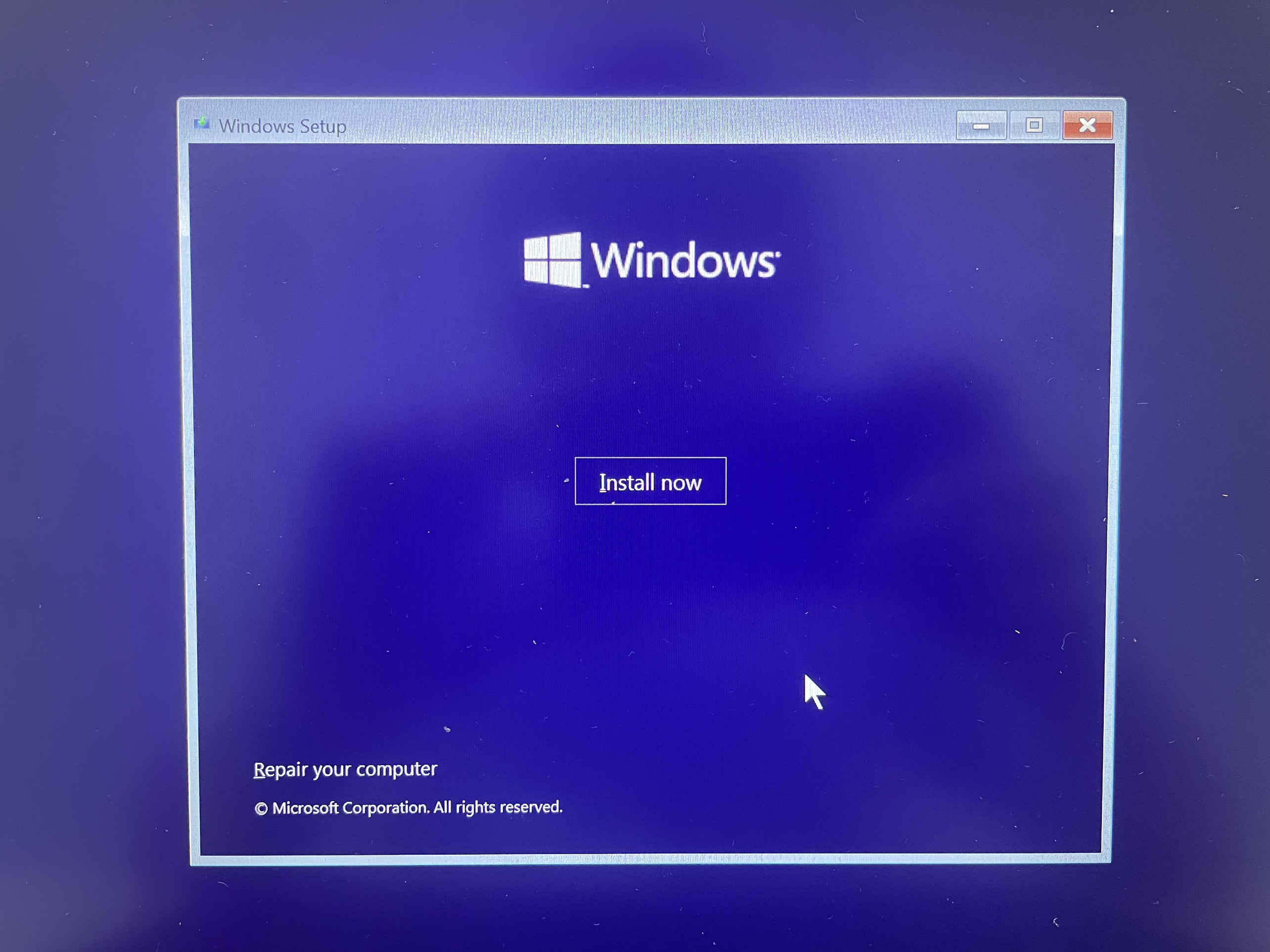 Hướng dẫn cài đặt Windows đơn giản