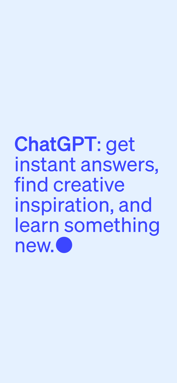 ChatGPT đã có trên iOS