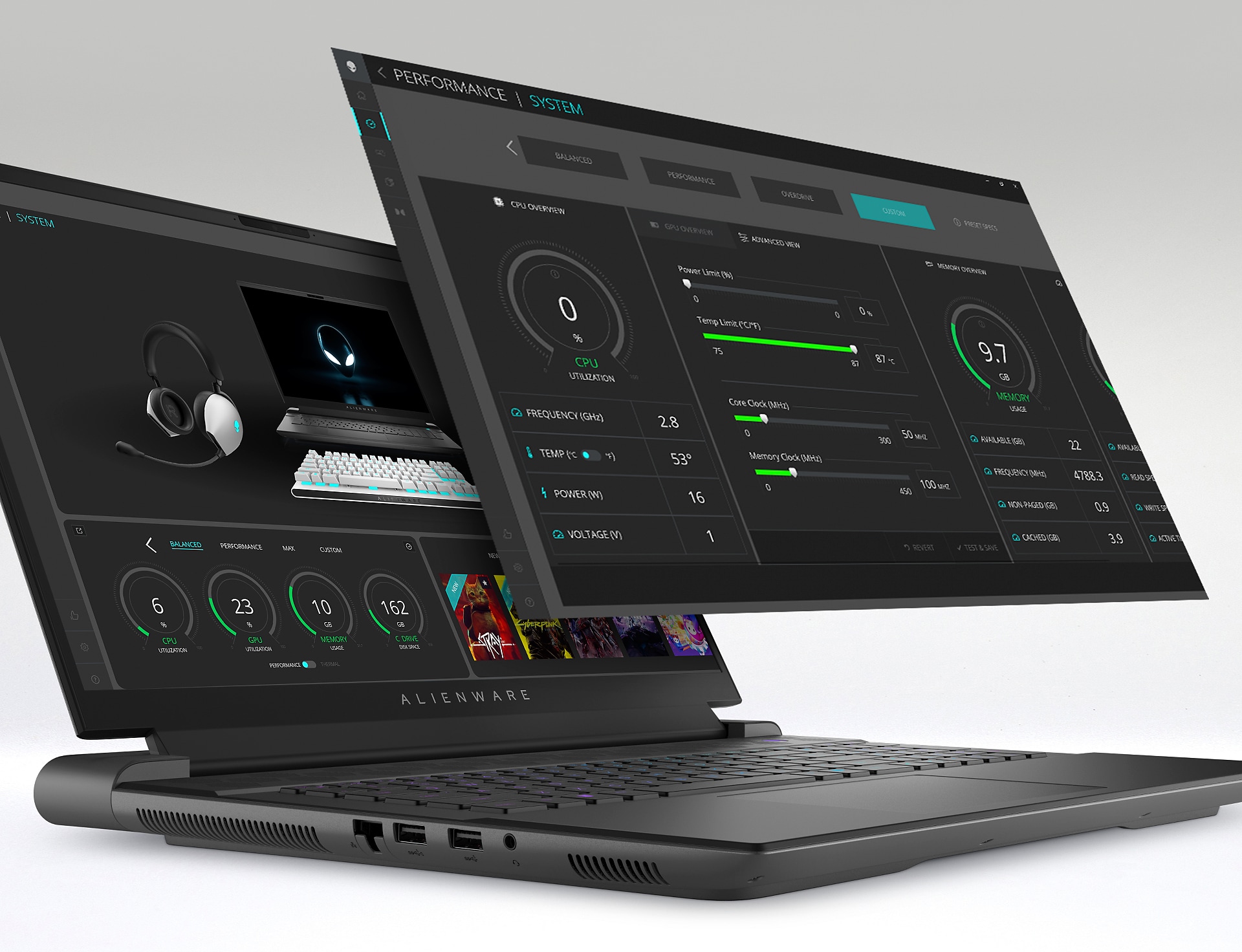 Laptop Gaming Dell Alienware M18 R1 Core i9-13900HX 32GB SSD 1TB RTX 4080 16-inch QHD+ Windows 11