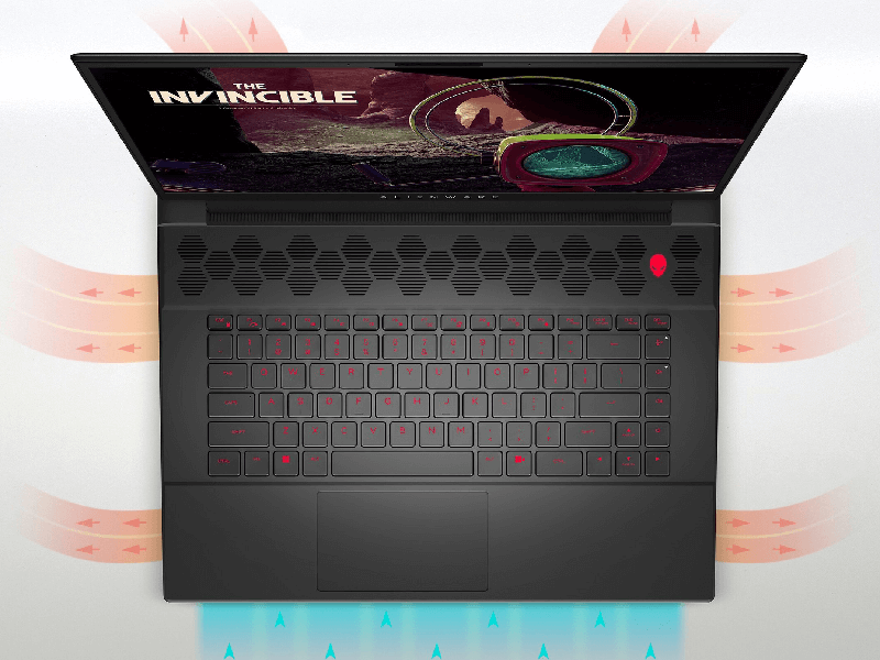 Laptop Gaming Alienware M16 R1 AMD Ryzen 7 - 7745HX RAM 16GB SSD 512GB RTX 4060 8G 16-inch QHD+ Windows 11