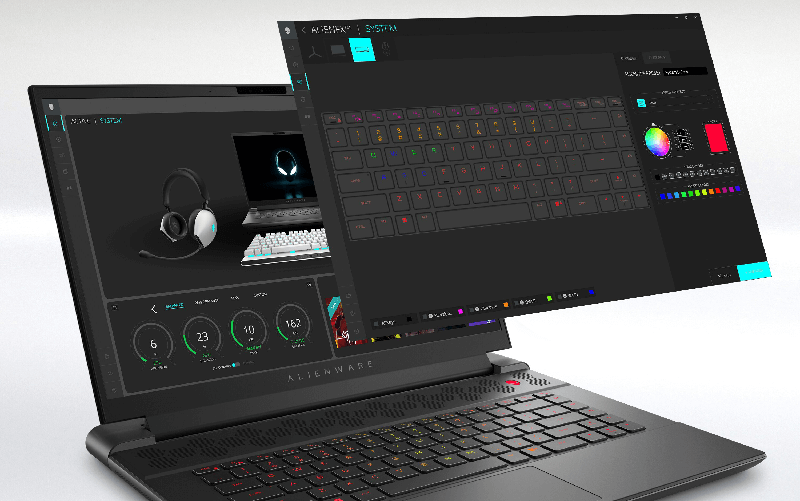 Laptop Gaming Alienware M16 R1 AMD Ryzen 7 - 7745HX RAM 16GB SSD 512GB RTX 4060 8G 16-inch QHD+ Windows 11