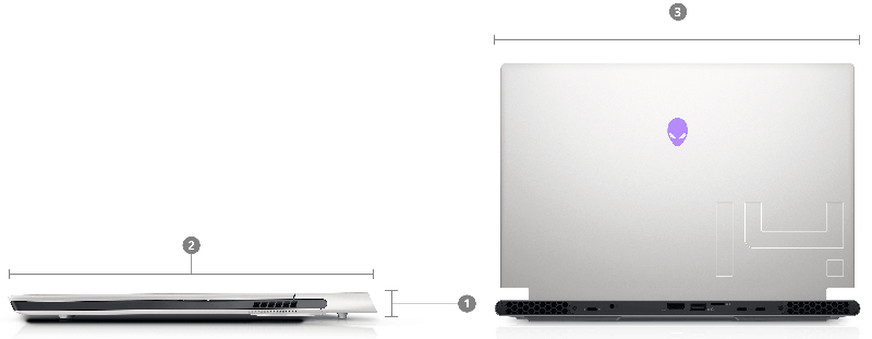 Laptop Dell Alienware X14 R1 Core i7-12700H RAM 16GB SSD 512GB RTX 3050Ti 14-inch FHD Windows 11