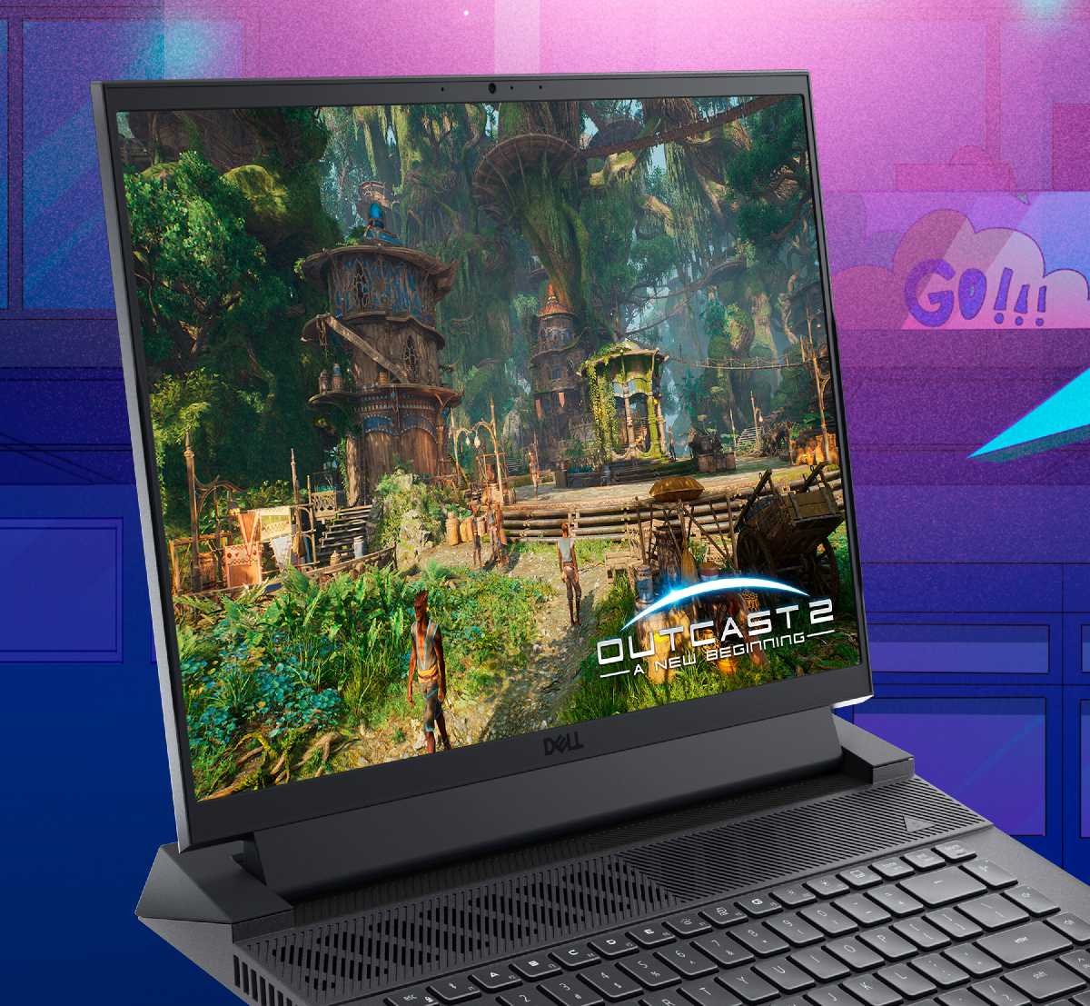Dell G16 7630 Gaming Laptop Core i7-13650HX RAM 16GB SSD 512GB RTX 4050 16 inch QHD+ Windows 11