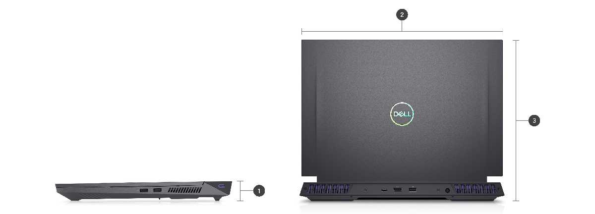 Dell G16 7630 Gaming Laptop Core i7-13650HX RAM 16GB SSD 512GB RTX 4050 16 inch QHD+ Windows 11