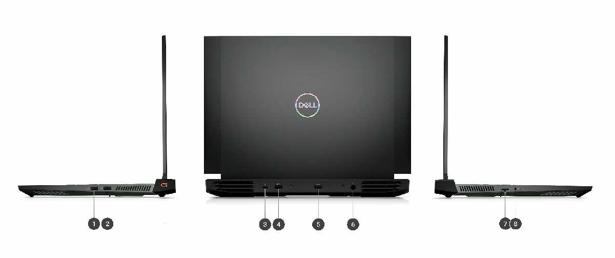 Laptop Dell Gaming G16 7620 Core i7 12700H 16GB SSD 512GB 16 inch QHD+ RTX 3050Ti Windows 11