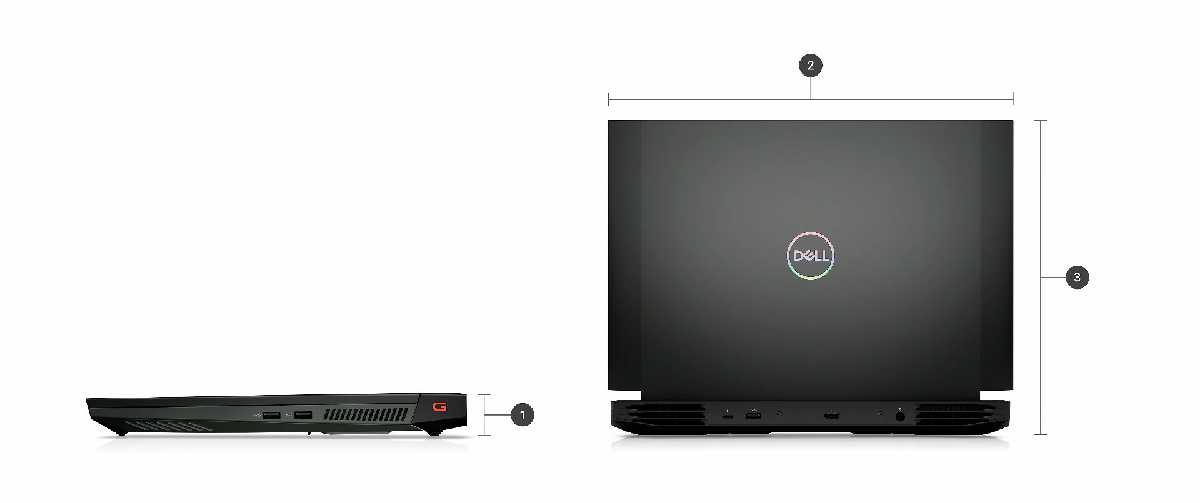 Laptop Dell Gaming G16 7620 Core i7 12700H 16GB SSD 512GB 16 inch QHD+ RTX 3050Ti Windows 11
