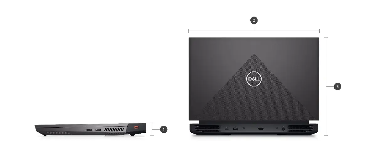 Laptop Dell Gaming G15 5525 Ryzen 7 6800H 16GB SSD 512GB 15.6 inch FHD RTX 3050Ti Windows 11 Home
