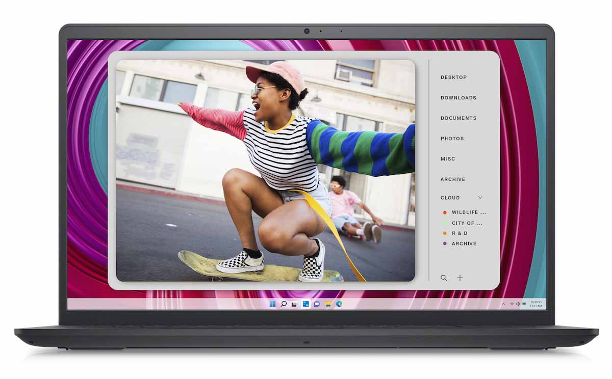 Laptop Dell Inspiron 3535 Ryzen 5 7530U RAM 8GB SSD 256GB 15.6-inch FHD Windows 11 - Black