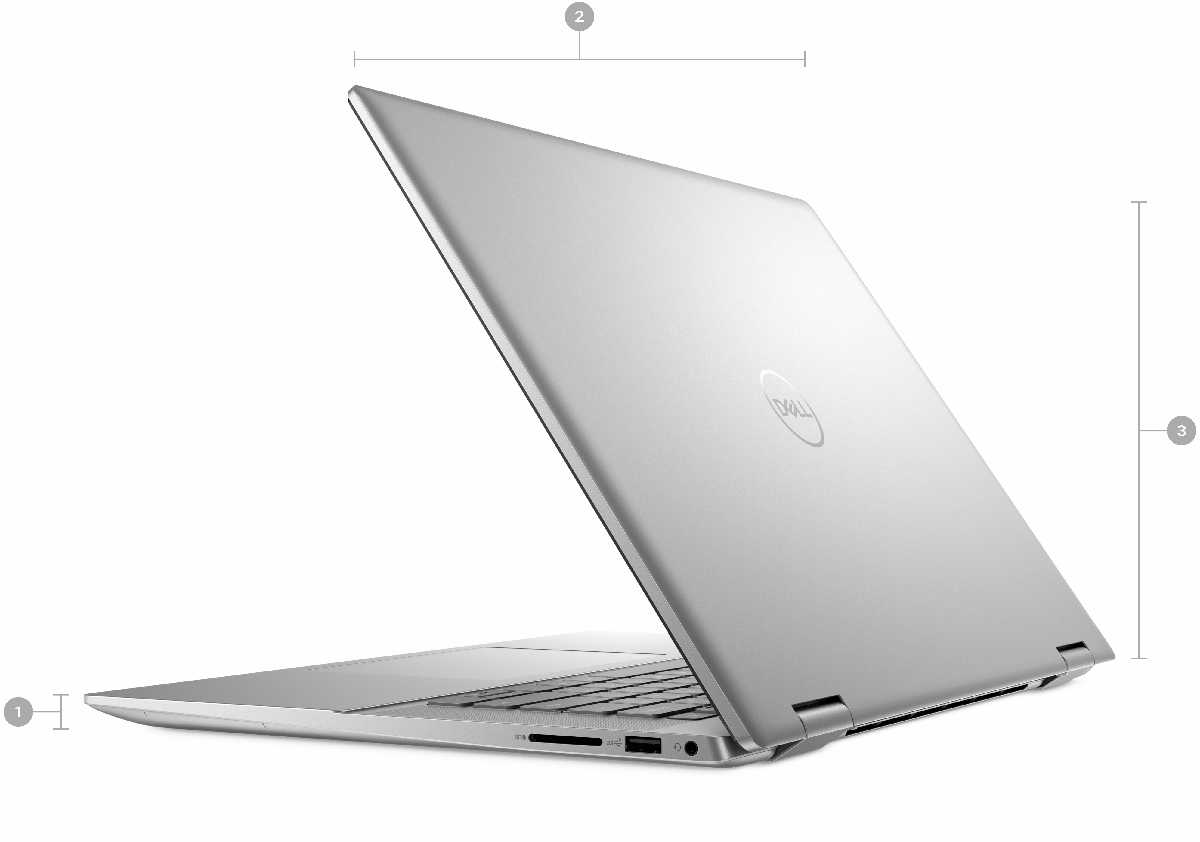 Laptop Dell Inspiron 7630 2-in-1 Core i5-1335U RAM 8GB SSD 512GB 16 inch FHD+ Touch Windows 11