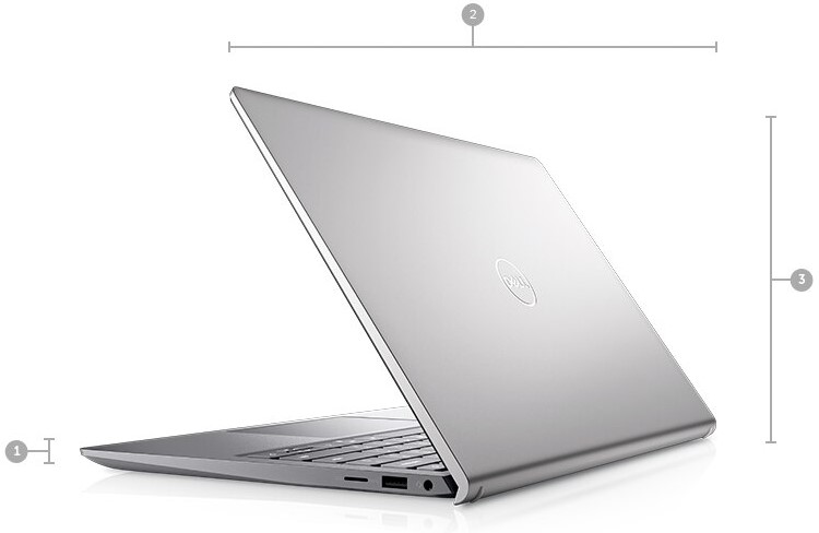 Laptop Dell Inspiron 14 5410 2-in-1 Core i5-1155G7 RAM 8GB SSD 512GB 14 inch FHD Touch Windows 10