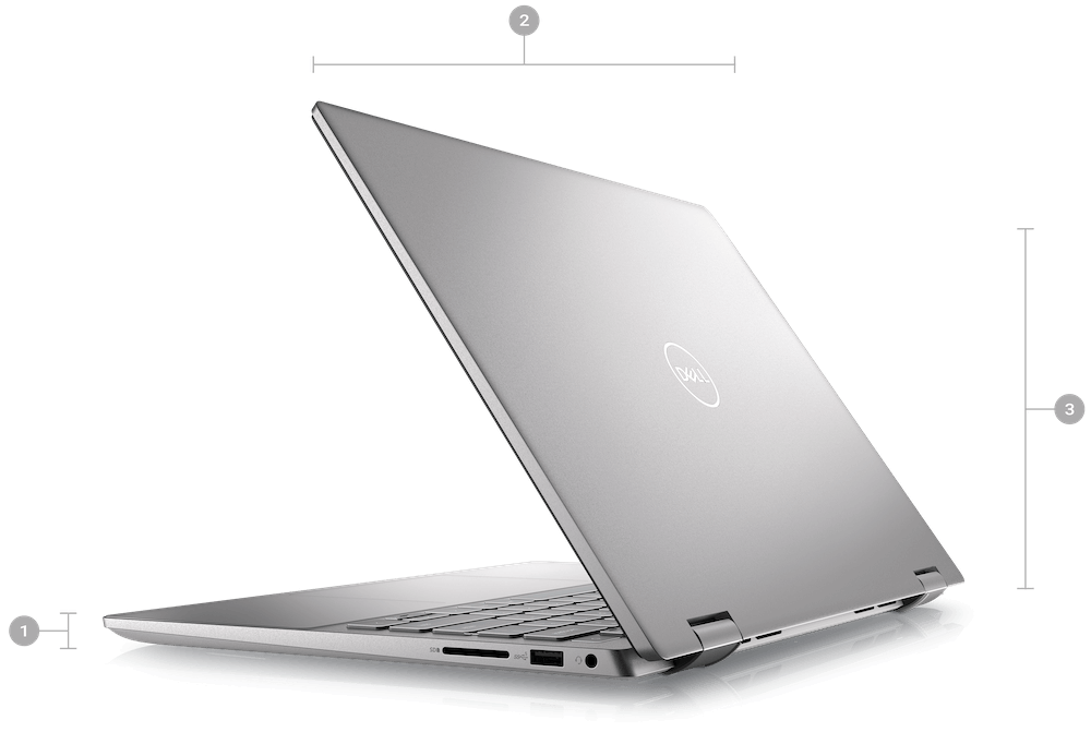Laptop Dell Inspiron 7420 2 in 1 Core™ i5-1235U 8 GB SSD 512GB 14 inch FHD Touch Windows 11
