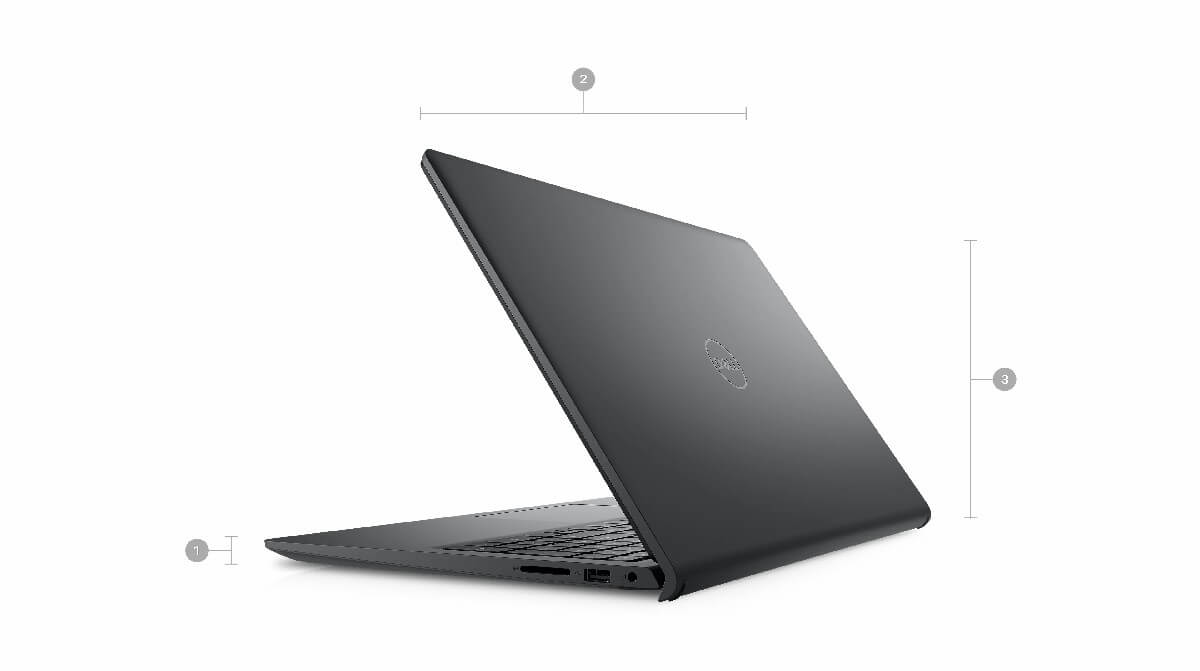 Laptop Dell Inspiron 3520 Core i5-1135G7 RAM 8GB SSD 256GB 15.6-inch FHD Windows 11 - Carbon Black