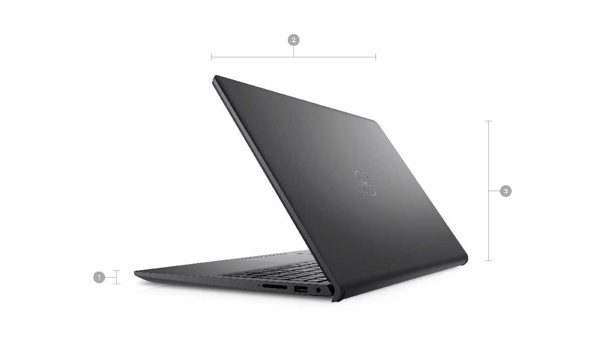 Laptop Dell Inspiron 3530 Core i7-1355U RAM 16GB SSD 512GB 15.6-inch FHD Windows 11 - Black