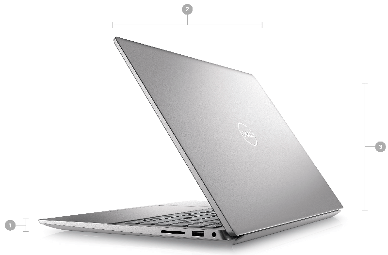 Laptop Dell Inspiron 14 5425 AMD Ryzen 5 5625U RAM 16GB SSD 512GB 14 inch FHD+ Touch Windows 11