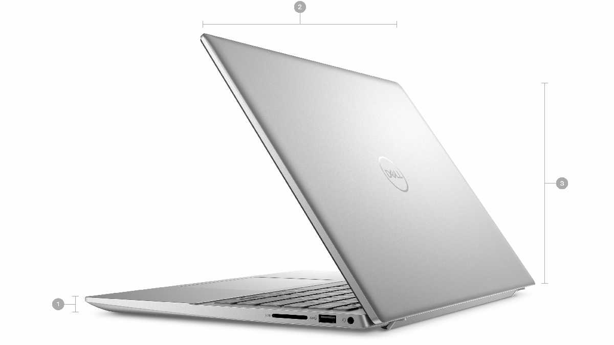 Laptop Dell Inspiron 5430 Core i7-1360P RAM 16GB SSD 1TB 14-inch QHD+ Windows 11 - Silver