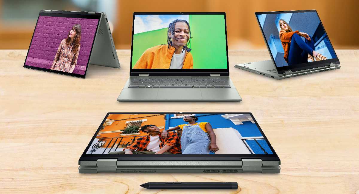 Laptop Dell Inspiron 14 7425 2-in-1 AMD Ryzen 5 5625U 8 GB SSD 512GB 14 inch FHD+ Touch Windows 10