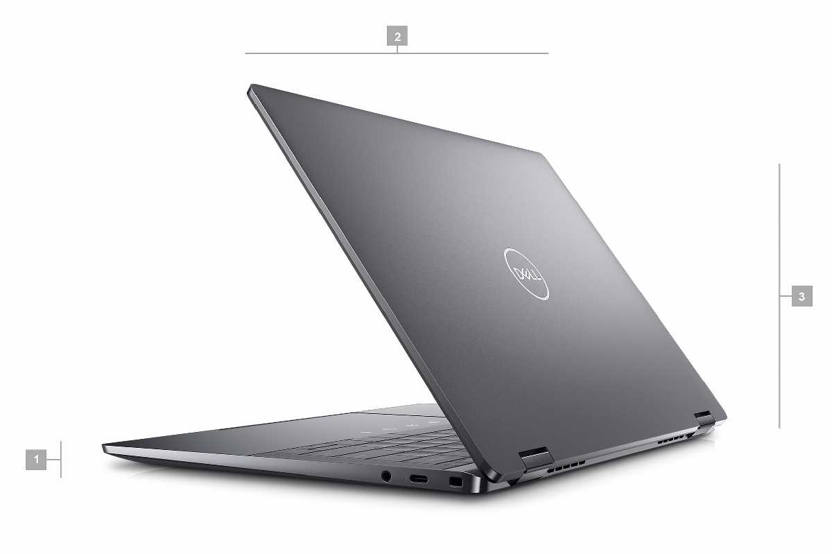 Laptop Dell Latitude 9440 2-in-1 Core i5 1335U RAM 16GB SSD 256GB 14 inch QHD+ Windows 11
