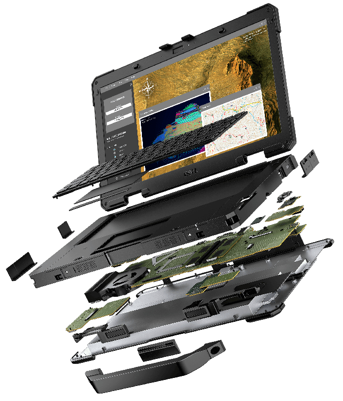 Laptop Dell Latitude 5430 Rugged Core i5-1145G7 RAM 16GB SSD 512GB 14 inch FHD Windows 11 Pro