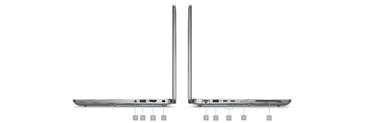 Laptop Dell Precision 3480 Workstation Core i5-1335U 8GB SSD 256GB 14-inch FHD Windows 11