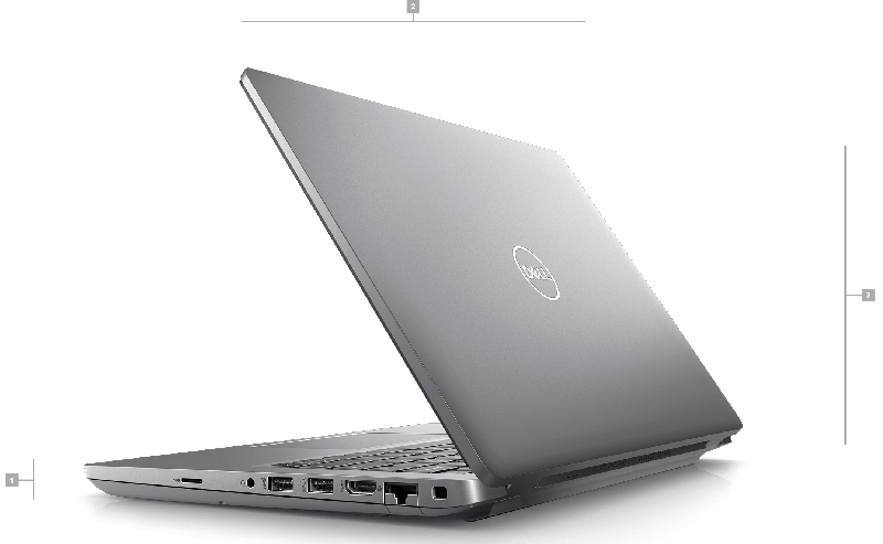 Laptop Dell Precision 3470 Workstation Core i5-1250P 16GB SSD 256GB 14-inch FHD Windows 11
