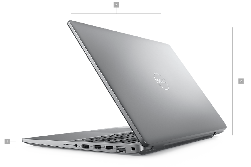 Laptop Dell Precision 3581 Workstation Core i7 - 13700H RAM 32GB SSD 512GB RTX A1000 6GB 15.6-inch FHD Touch Windows 11