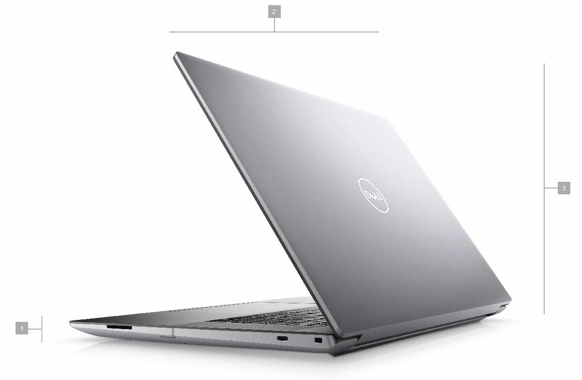 Laptop Dell Precision 5680 Core i5-13600H RAM 16GB SSD 256GB 16-inch FHD+ Windows 11
