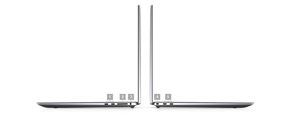 Laptop Dell Precision 5760 Core i5-11500H RAM 8GB SSD 256GB NVIDIA A2000 17-inch Windows 11