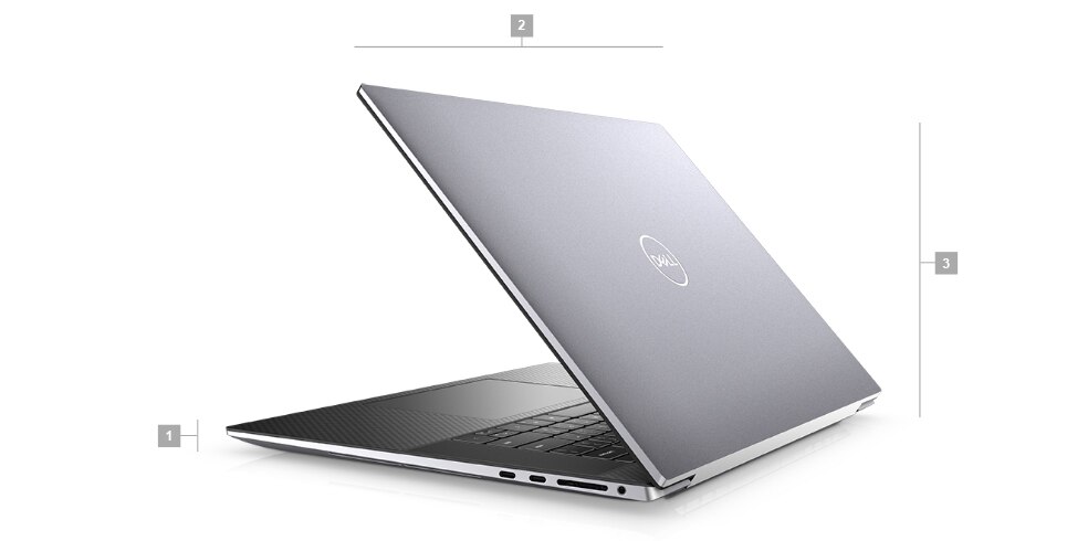 Laptop Dell Precision 5760 Core i5-11500H RAM 8GB SSD 256GB NVIDIA A2000 17-inch Windows 11