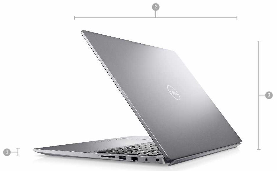 Laptop Dell Vostro 5635 Ryzen 5 - 7530U RAM 8GB SSD 256GB 16-inch FHD+ Windows 11