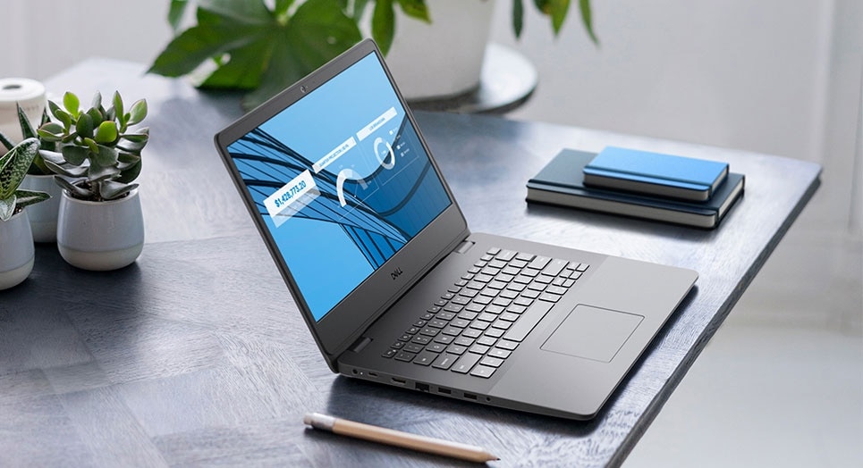Laptop Dell Vostro 3400 Core i5-1135G7 RAM 8GB SSD 256GB HDD 1TB 14-inch HD Windows 11