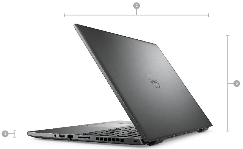 Laptop Dell Vostro 7620 Core i7-12700H RAM 16GB SSD 512GB RTX 3050 16-inch FHD+ Windows 11