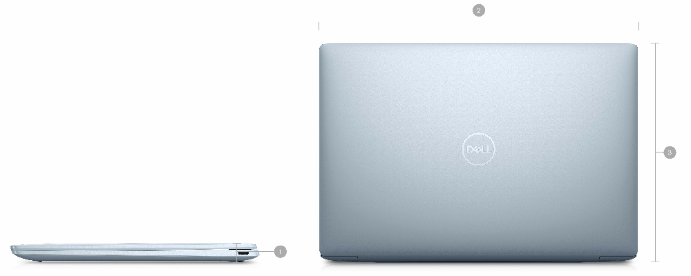 Laptop Dell XPS 13 9315 Core i7-1250U RAM 16GB SSD 512GB 13.4 inch FHD+ Windows 11 - Sky Color