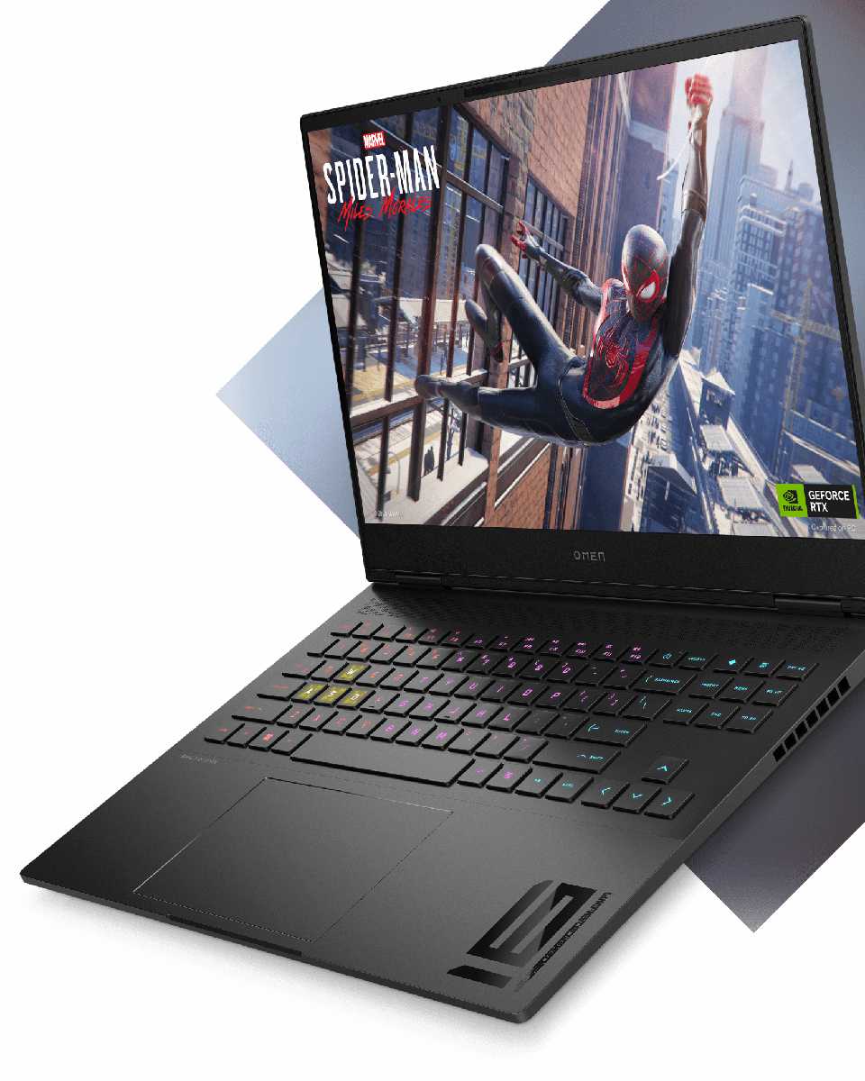HP Omen Transcend 16 2023 Core i9-13900HX RAM 16GB SSD 512GB RTX 4070 2K+ 16-inch Windows 11 Home - Shadow Black