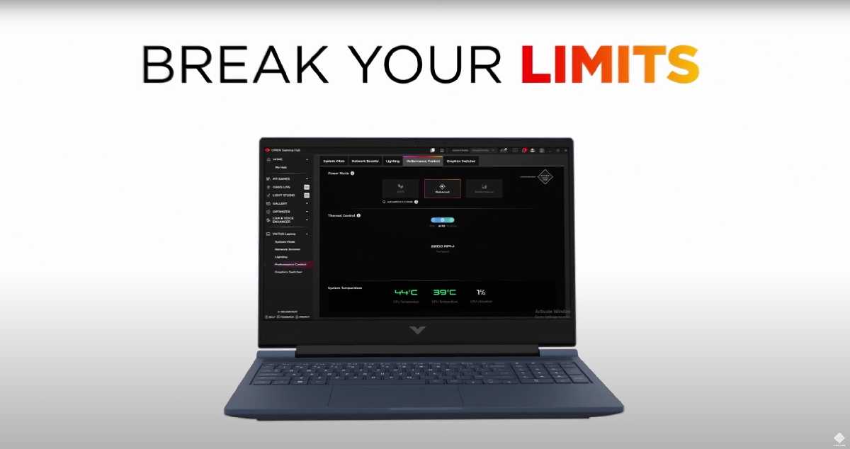 Laptop HP Victus 16 2023 Core i7-13700HX 16GB SSD 512GB NVIDIA RTX 4070 16.1-inch QHD Windows 11