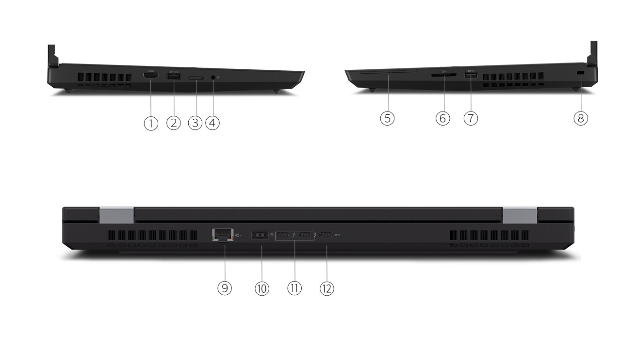 Laptop Lenovo Thinkpad P17 Gen 2 Core i7-11800H RAM 16GB SSD 512GB NVIDIA RTX A2000 4GB 17.3-inch FHD Windows 11