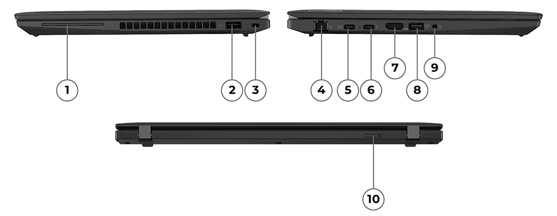 Laptop Lenovo ThinkPad T14 Gen 4 Core i5-1335U RAM 16GB 256GB 14-inch FHD+ Windows 11 - Storm grey