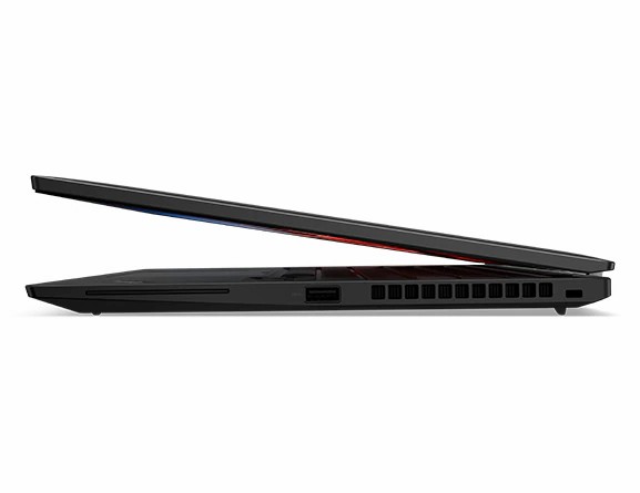  Máy tính xách tay Lenovo Lenovo ThinkPad T14s Gen 4 hiển thị bên phải mở góc 15 độ.