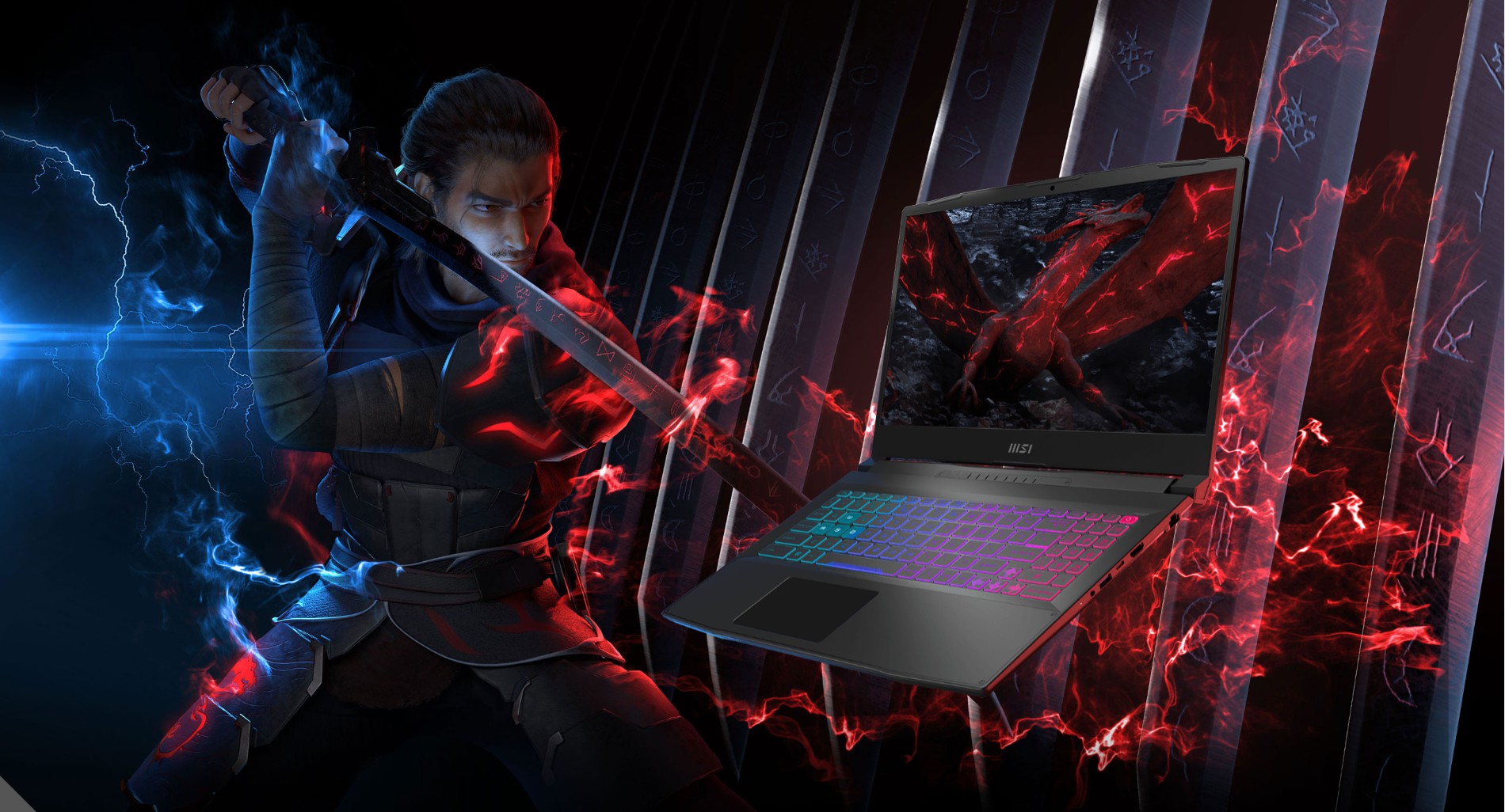 Laptop MSI Katana 15 B13VEK-277US Core i7 13620H 16GB 1TB SSD 15.6 inch FHD RTX 4050 Windows 11