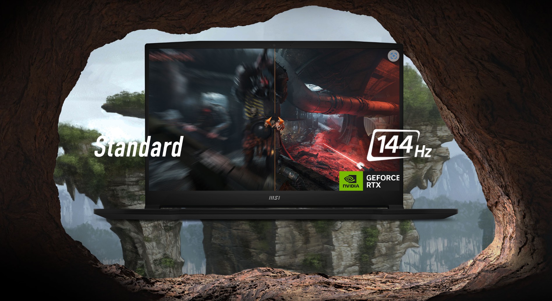 Laptop MSI Katana 15 B13VEK-277US Core i7 13620H 16GB 1TB SSD 15.6 inch FHD RTX 4050 Windows 11