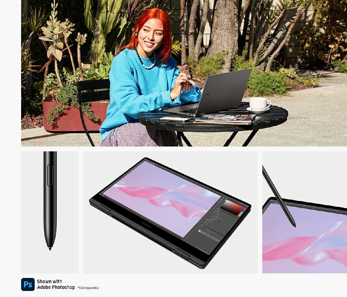 Laptop Samsung Galaxy Book3 360 Core i7-1360P RAM 16GB SSD 512GB 13.3-inch FHD AMOLED Windows 11