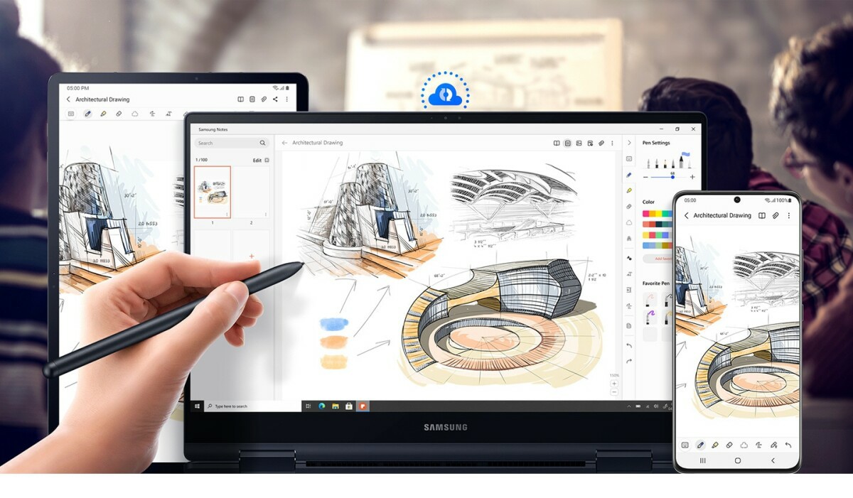 Samsung Galaxy Book Pro 360 Core i7 1165G7 8GB 512GB SSD 15.6 inch AMOLED Touch-Screen Windows 11 Home - Mystic Blue