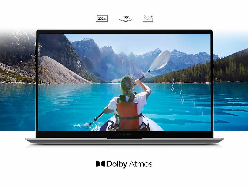Samsung Galaxy Book Core i5 1130G7 8GB 512GB SSD 13.3 inch Windows 11 Home - Mystic Silver