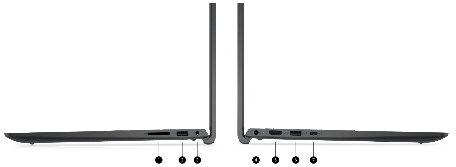 Dell 15 DC15255 Ryzen 5 7530U RAM 16GB SSD 512GB 15.6 inch FHD Windows 11