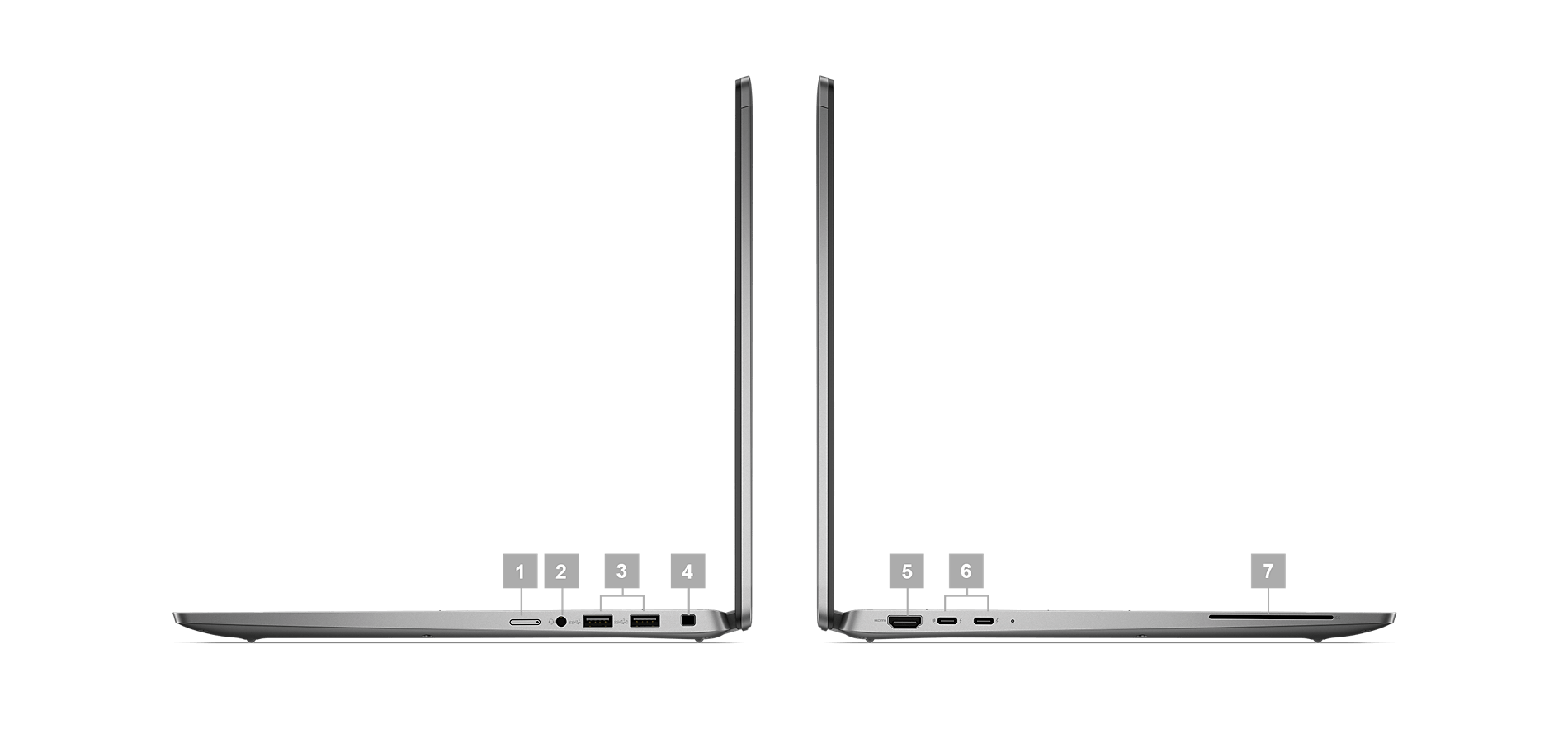 Dell Latitude 7650 kết nối nhanh chóng bằng nhiều cổng